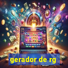 gerador de rg